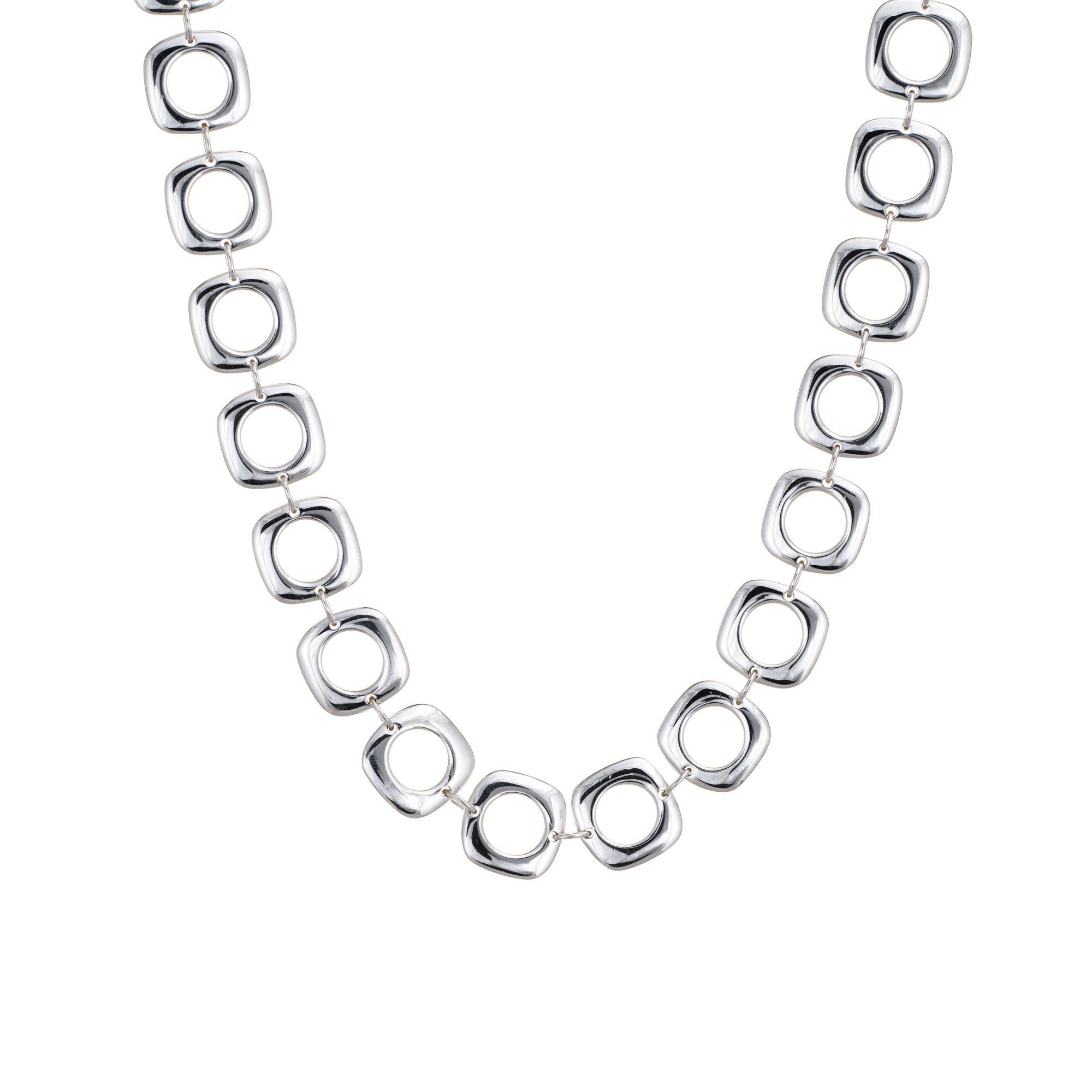 chain link tiffany necklace