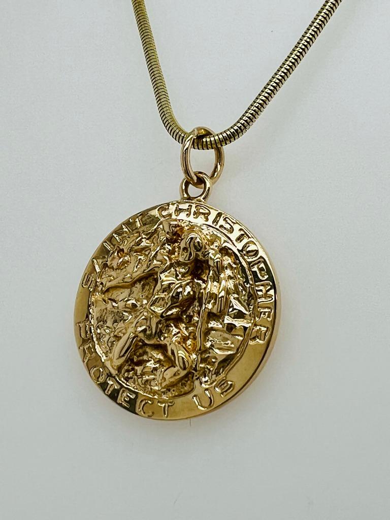 st christopher medal tiffany's