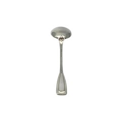Tiffany & Co St Dunstan Sterling Silver Bouillon Spoon w/mono 5 3/8" #15588