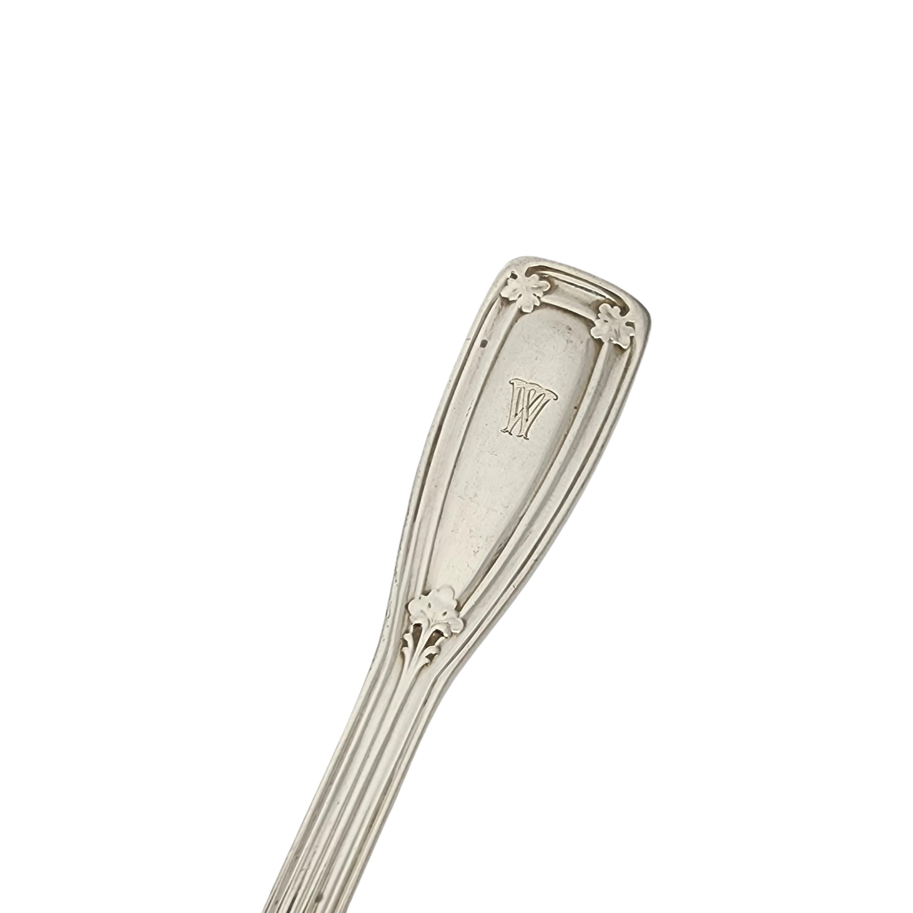 Tiffany & Co St Dunstan Sterling Silver Fork w/mono 7