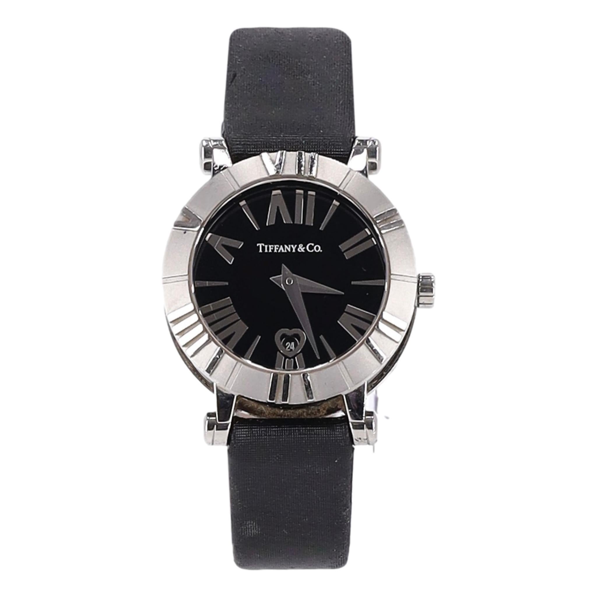 Women's Tiffany & Co. Stainless Steel Automatic Atlas Watch