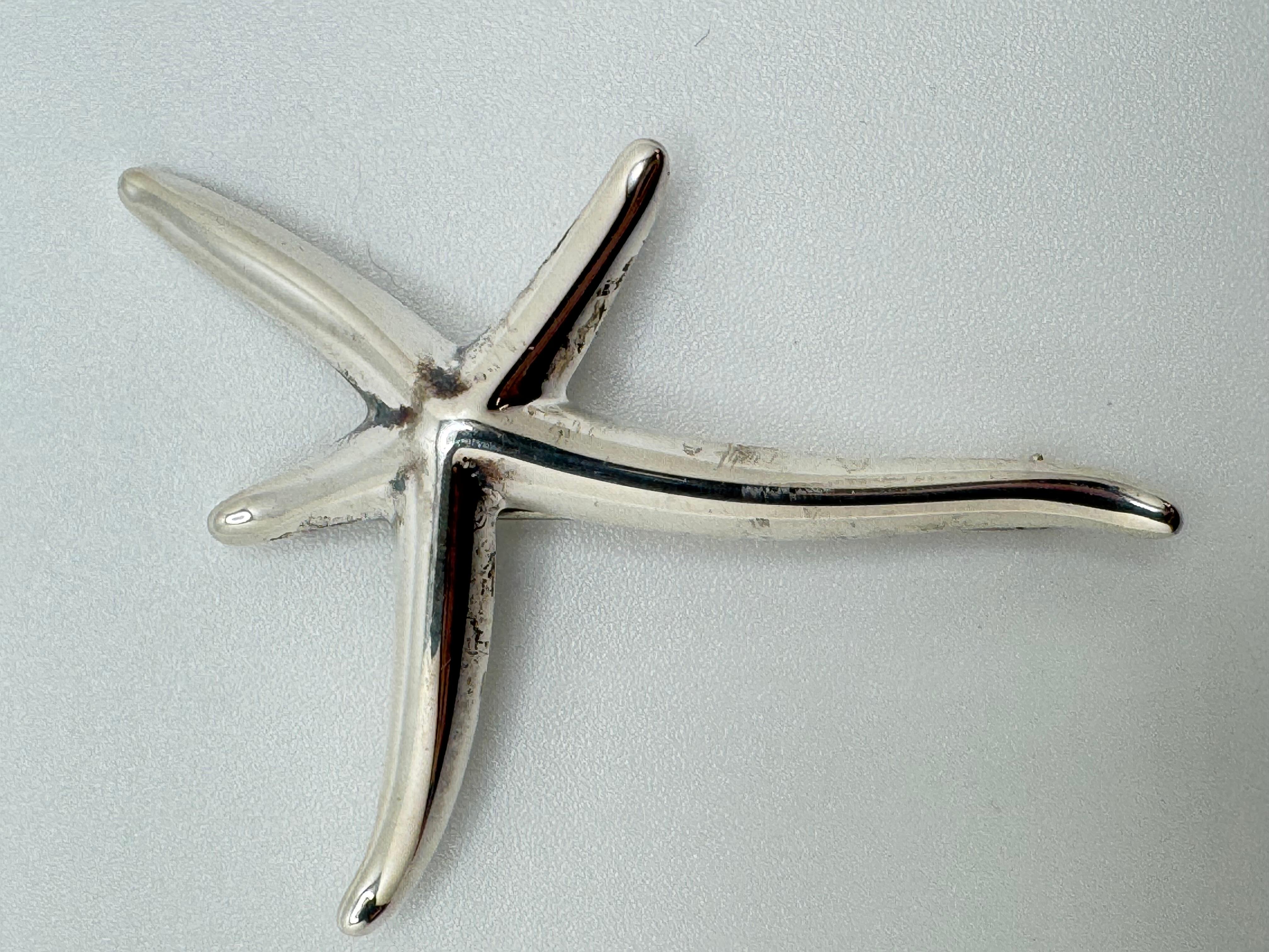 Tiffany & Co. Starfish Brooch For Sale 5