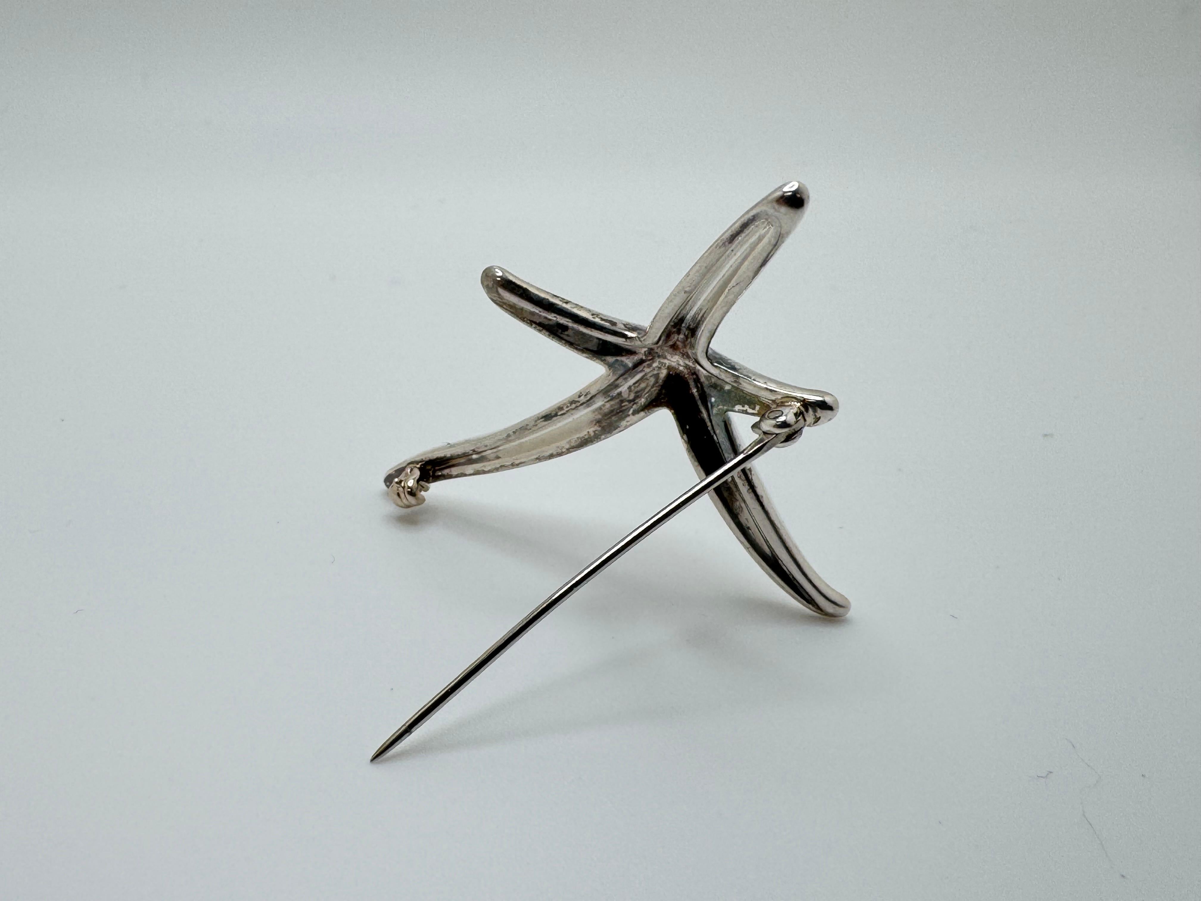 Tiffany & Co. Starfish Brooch For Sale 1