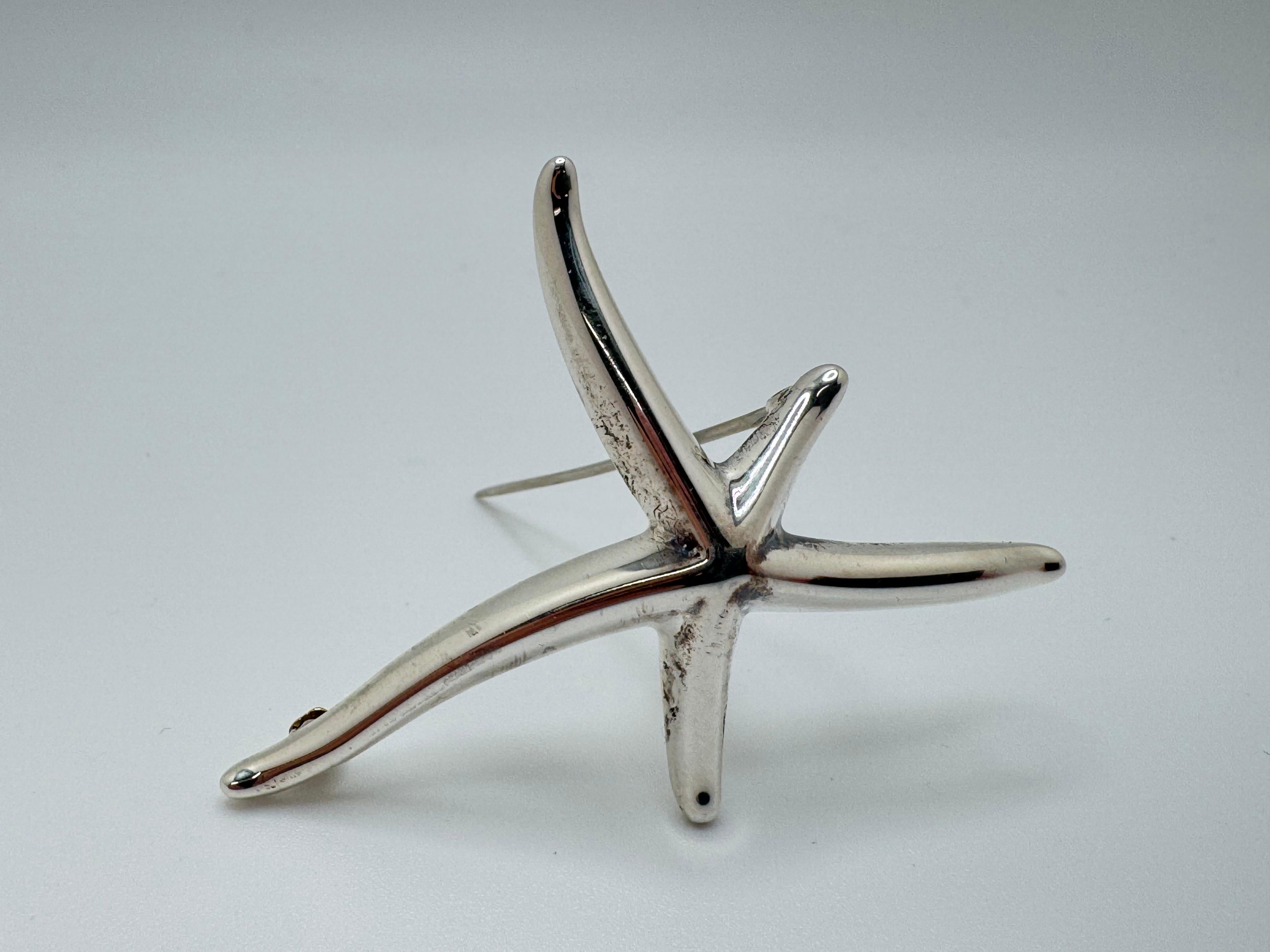 Tiffany & Co. Starfish Brooch For Sale 2