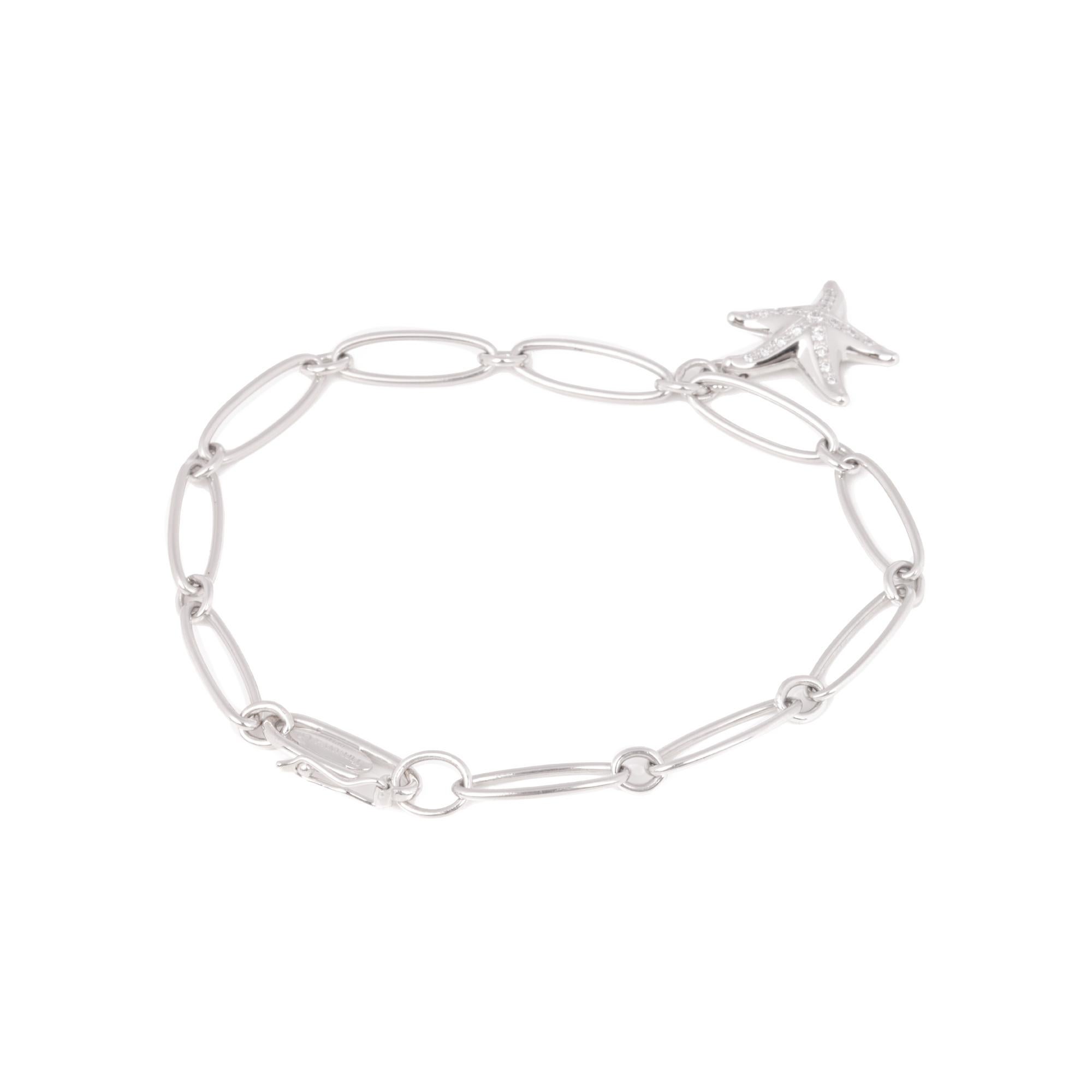 Contemporain Tiffany & Co. Bracelet étoile de mer pavé de diamants  en vente