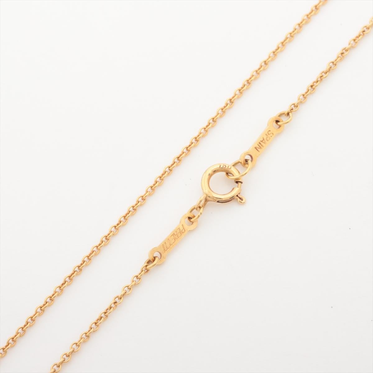 Tiffany & Co. Starfish Diamond Pendant Necklace Gold 1