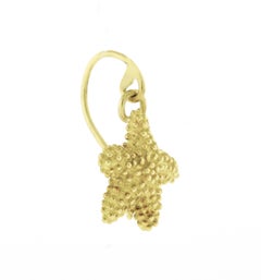 Tiffany &  Co. Starfish Drop Gold Earrings