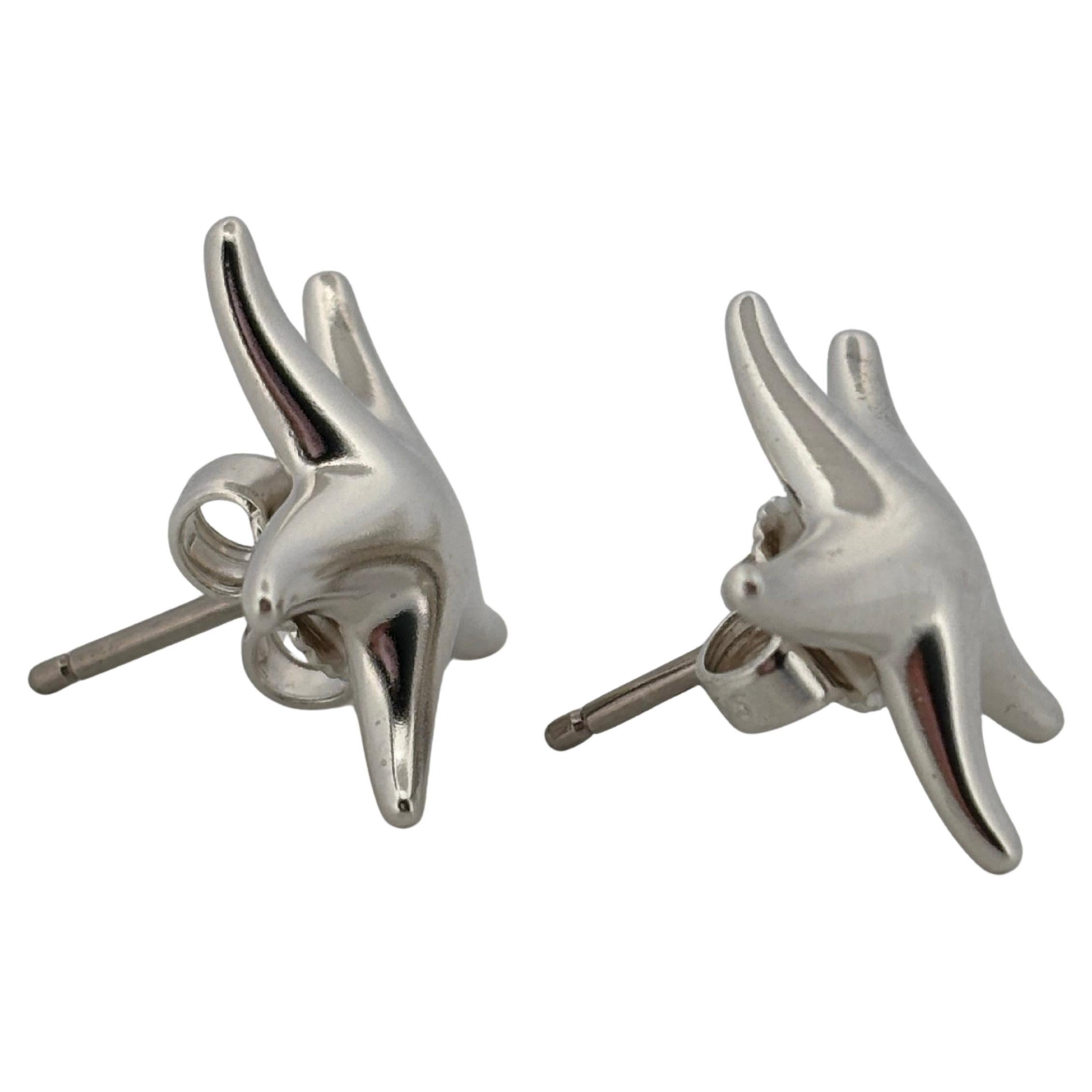 Tiffany & Co. Starfish Stud Post Back Elsa Perreti Spain Small Earrings For Sale 3