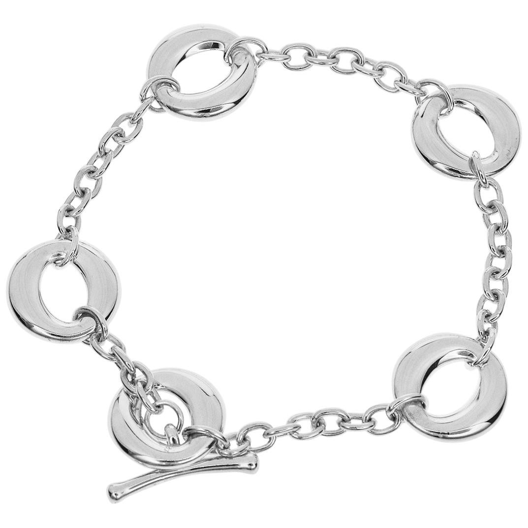 Tiffany & Co. Sterling 925 Silver Seviana Elsa Peretti Bracelet