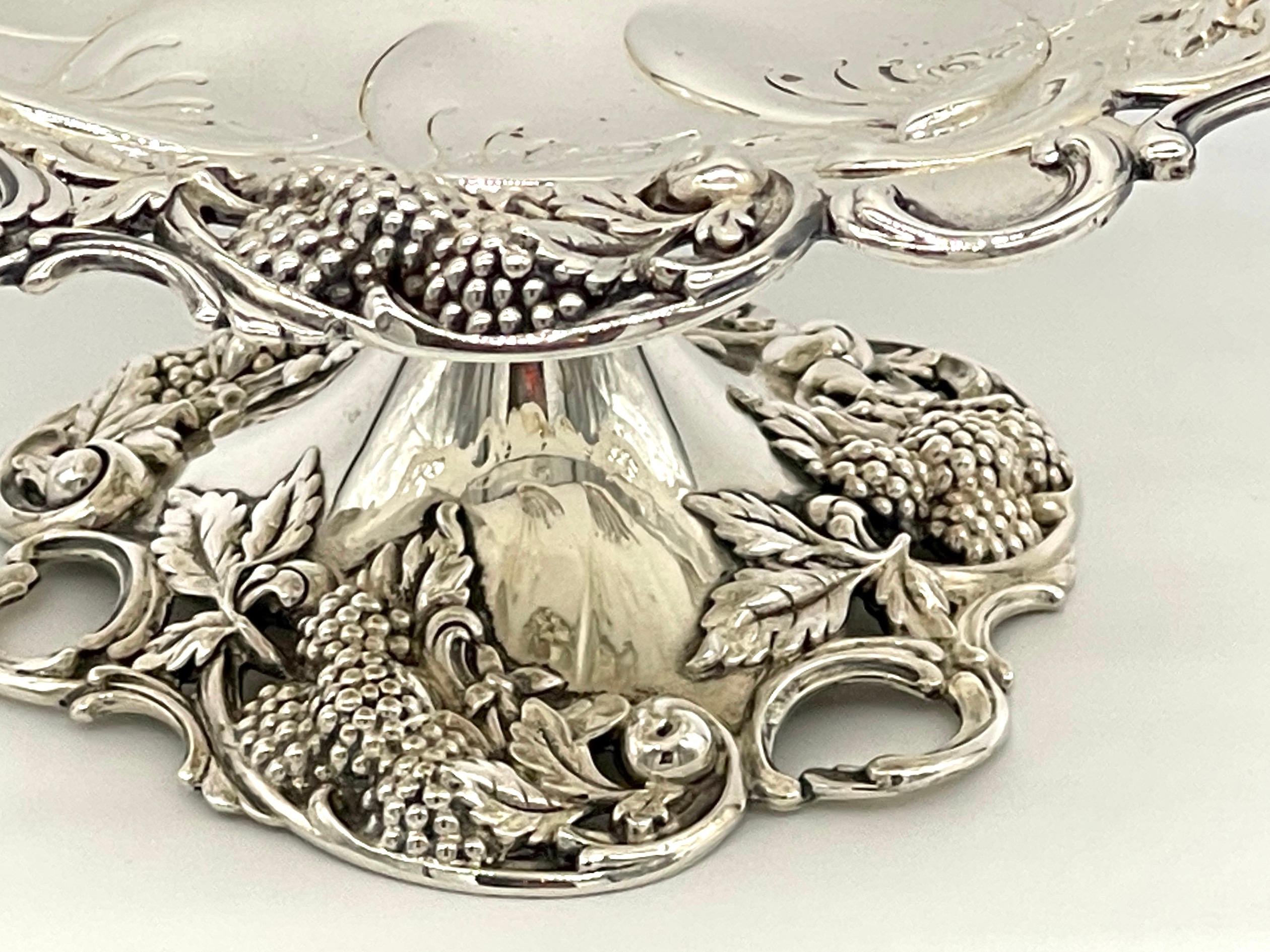 Tiffany & Company Compota/Tazza 'Zarzamora' de Sterling en Bueno estado para la venta en West Palm Beach, FL