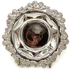 Tiffany & Co. Sterling 'Clover' Pattern Wine Coaster