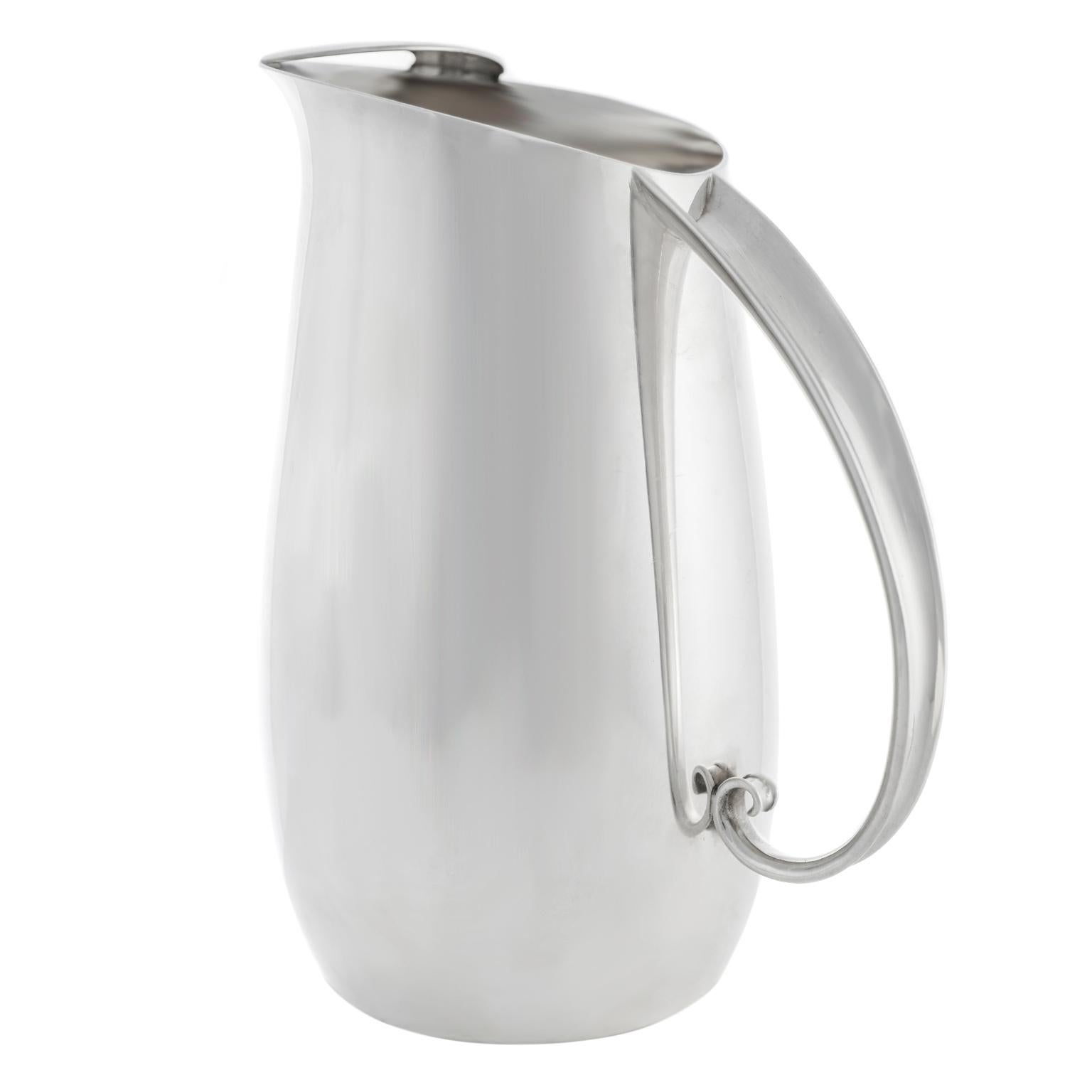 American Tiffany & Co. Sterling Cocktail Pitcher, c1950s For Sale