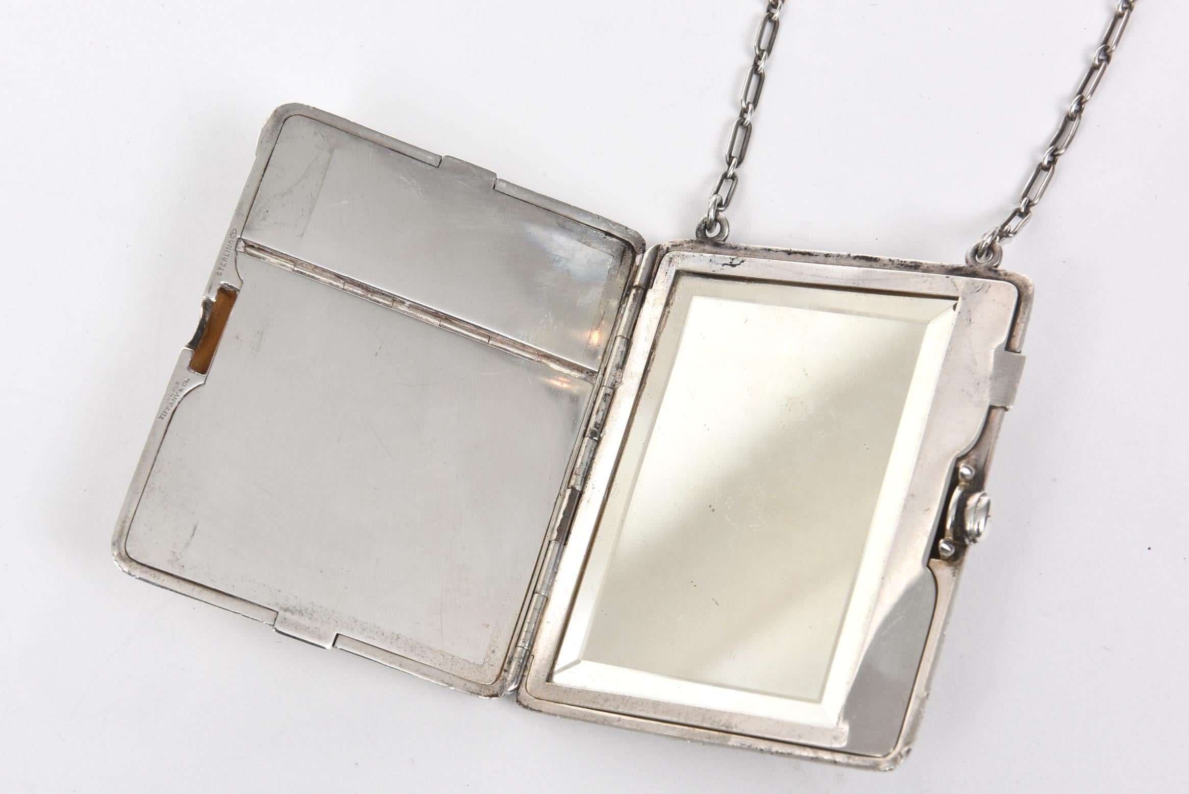 20th Century Tiffany & Co. Sterling Compact Purse
