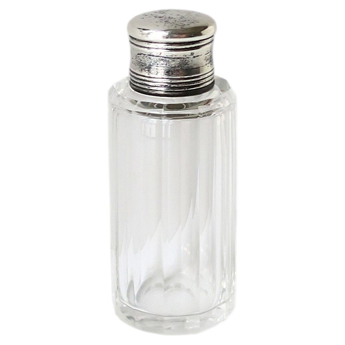 Tiffany & Co. Sterling & Crystal Vanity Perfume Bottle, Circa Early-20th Century