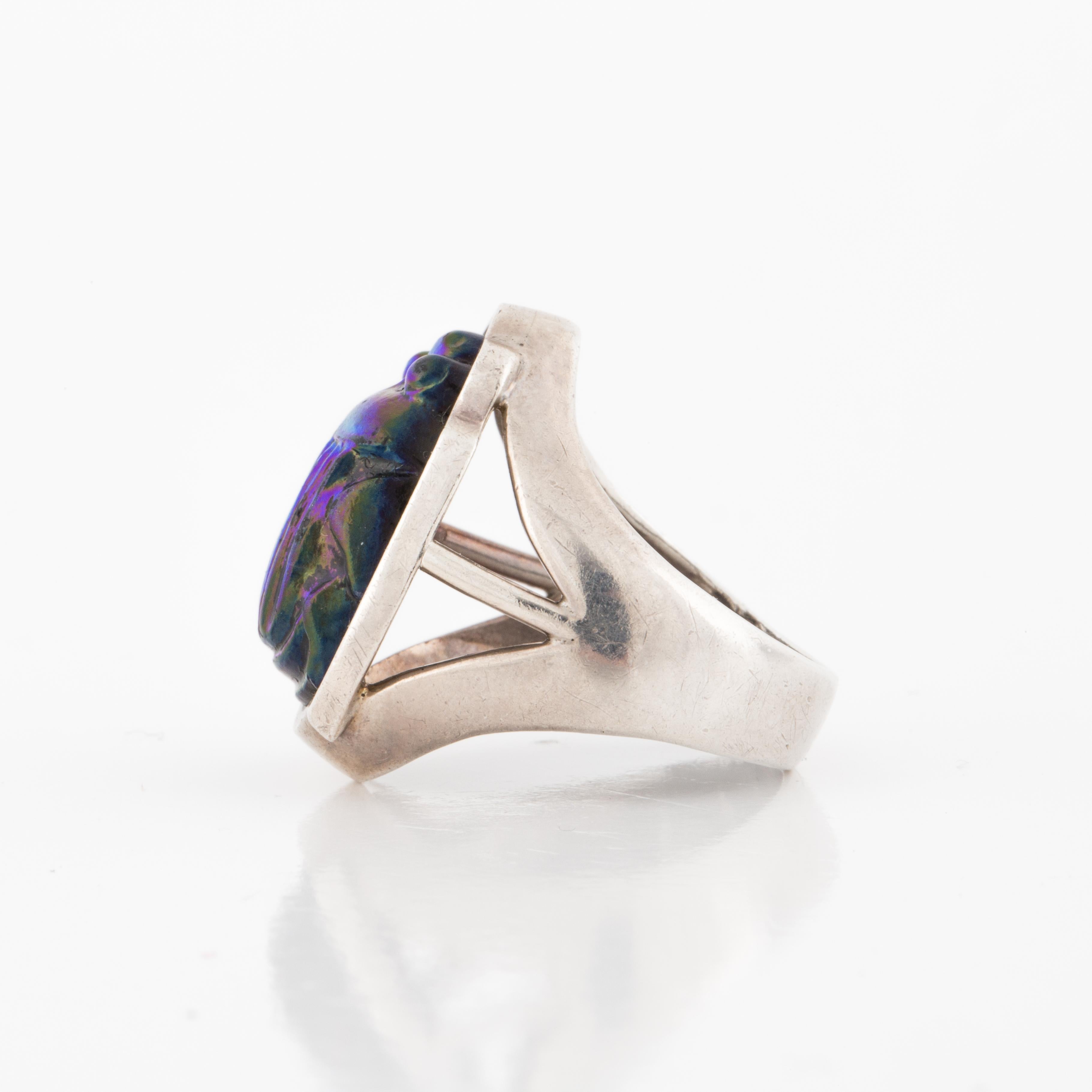 tiffany scarab ring