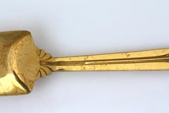 Tiffany & Co. Sterling Gilt Silver Serving Fork