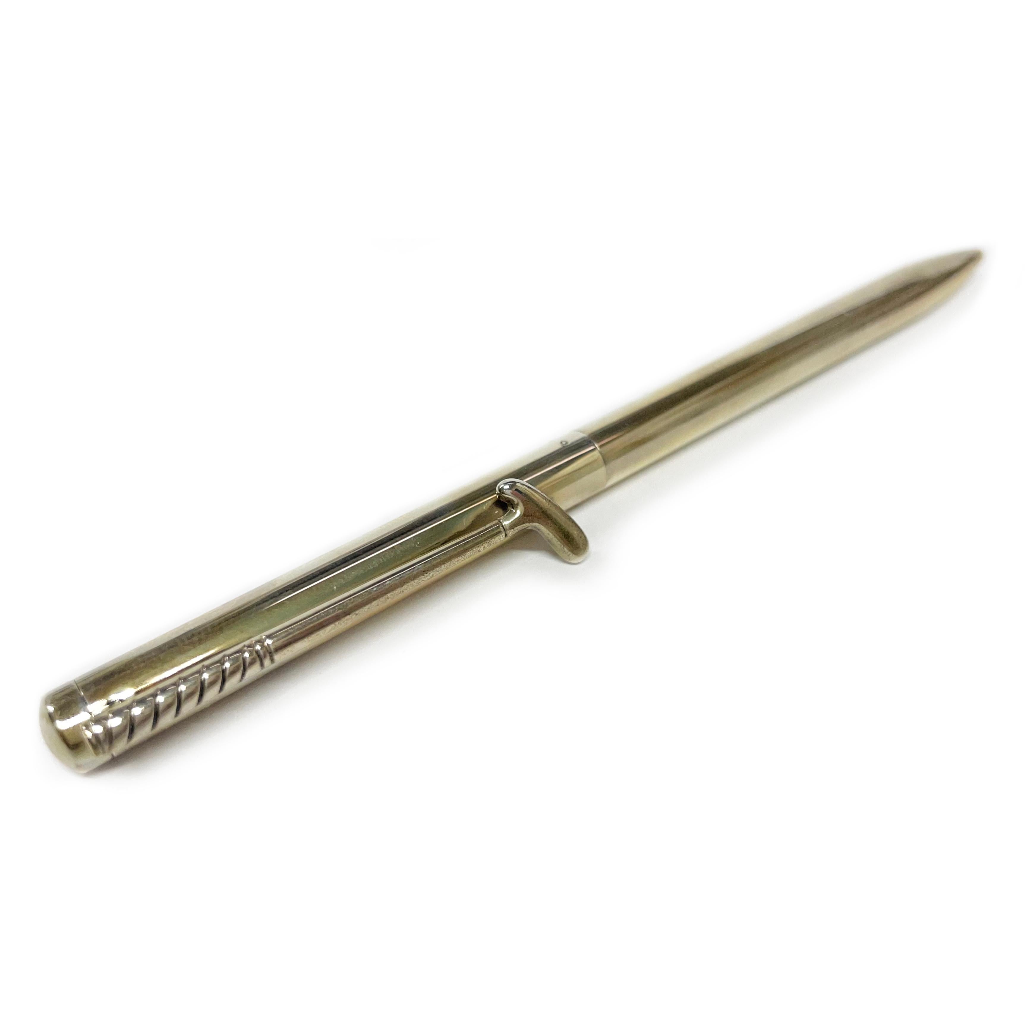 Contemporary Tiffany & Co. Sterling Golf Putter Ballpoint Pen