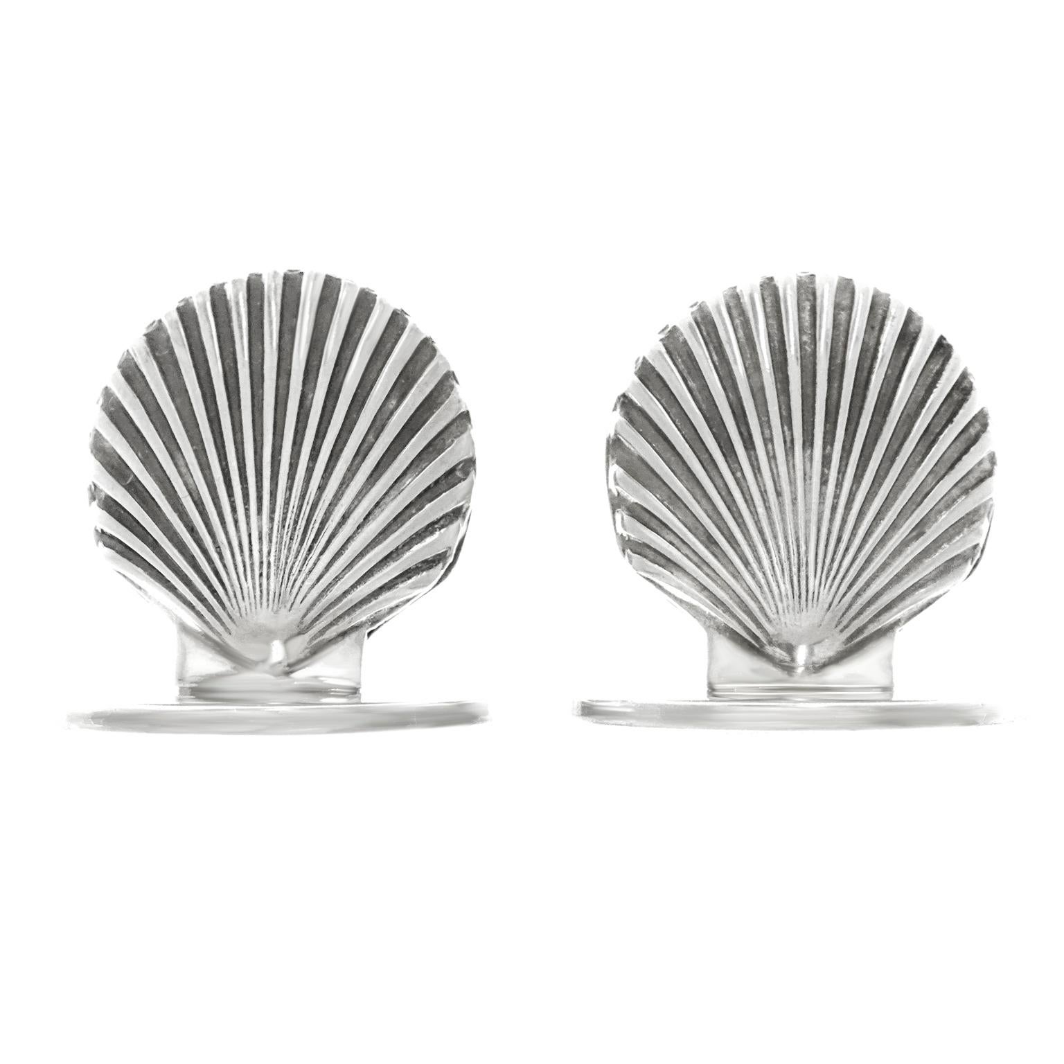Tiffany & Co. Sterling Seashell Placecard Holders