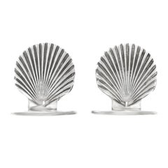 Tiffany & Co. Sterling Seashell Placecard Holders