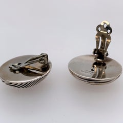 Tiffany & Co. Sterling Shell Earrings