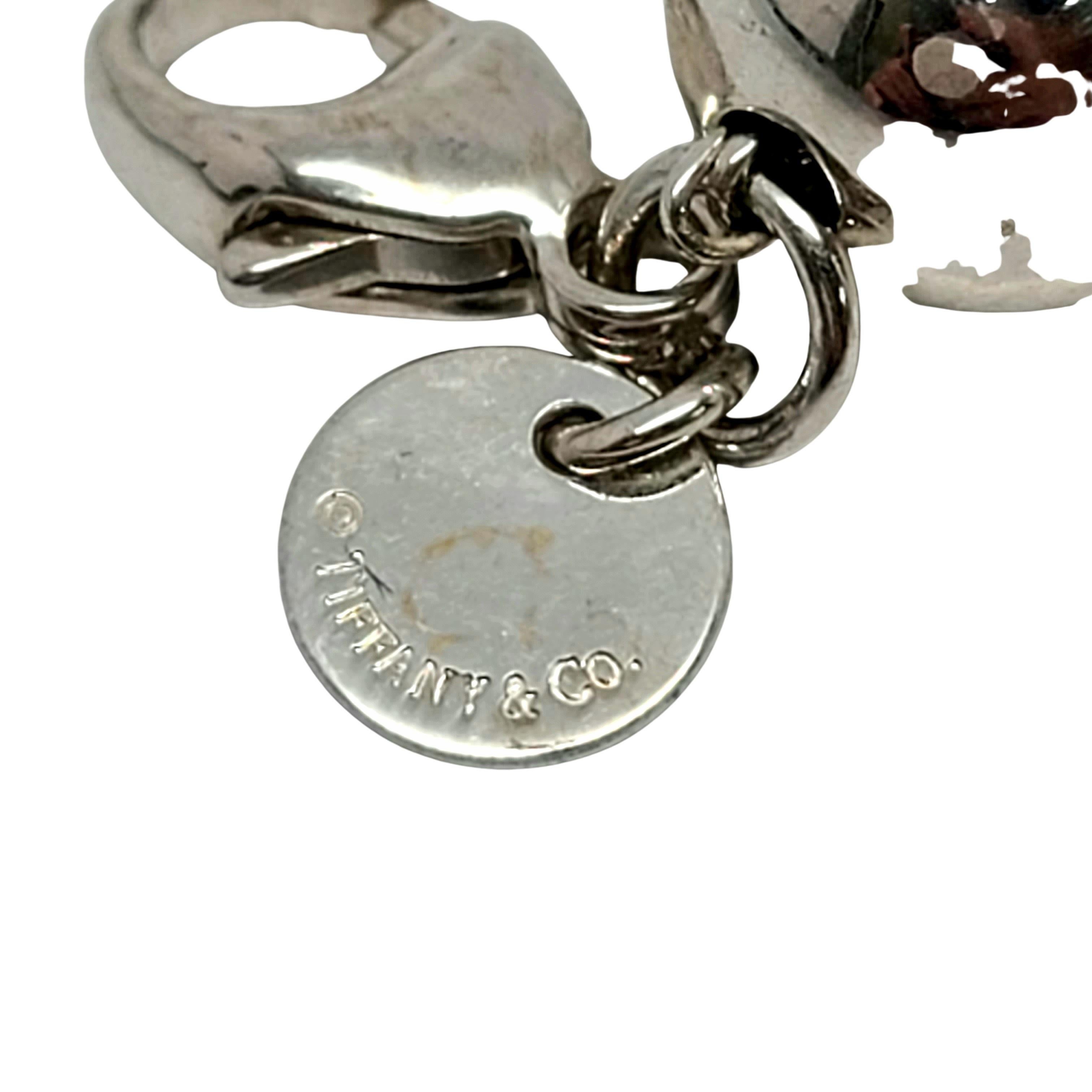 tiffany sterling silver ball bracelet