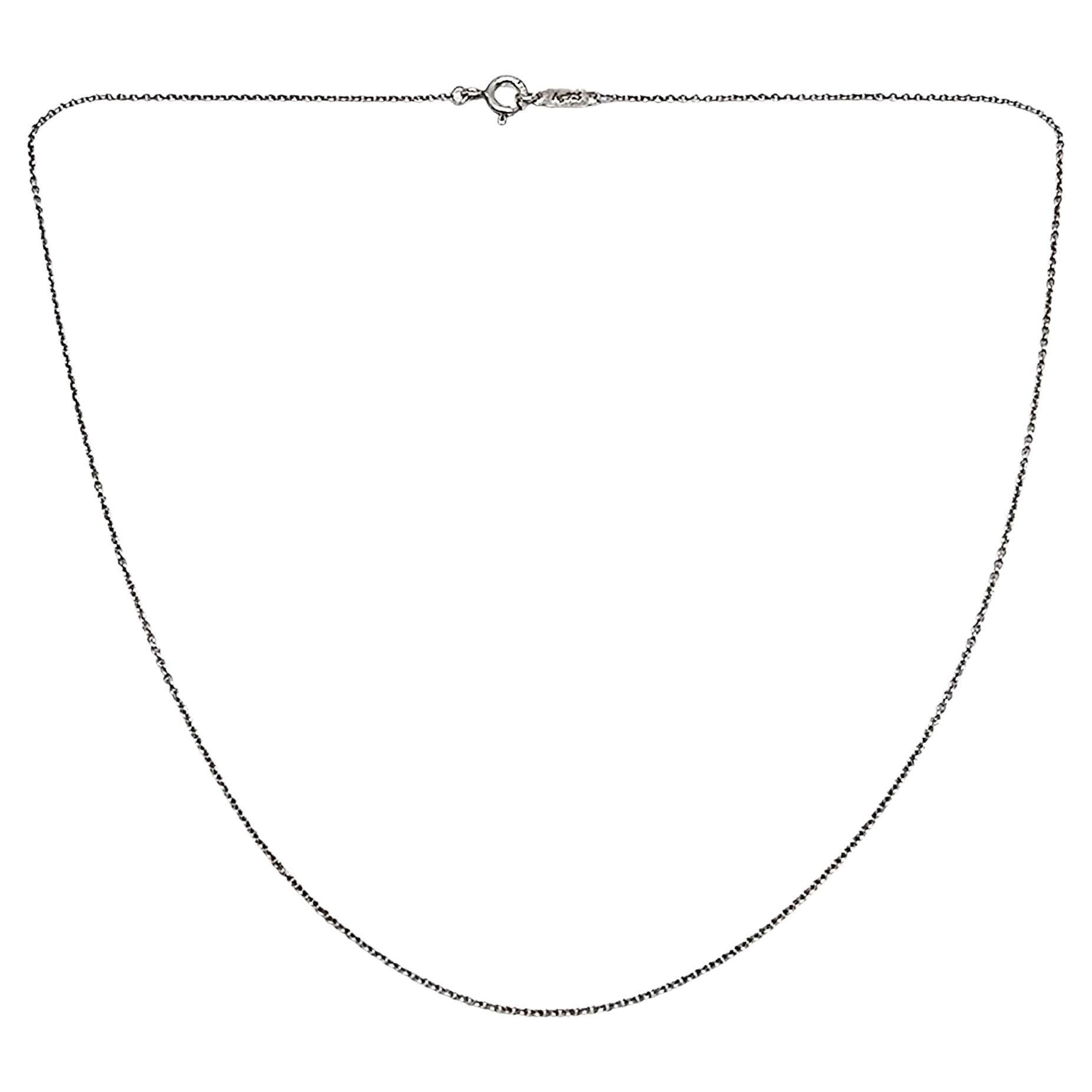 Tiffany & Co. Sterling Silber 16" Kette Halskette #22458