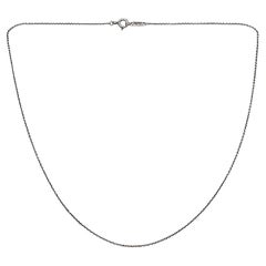 Tiffany & Co Sterling Silver 16" Chain Necklace #22458