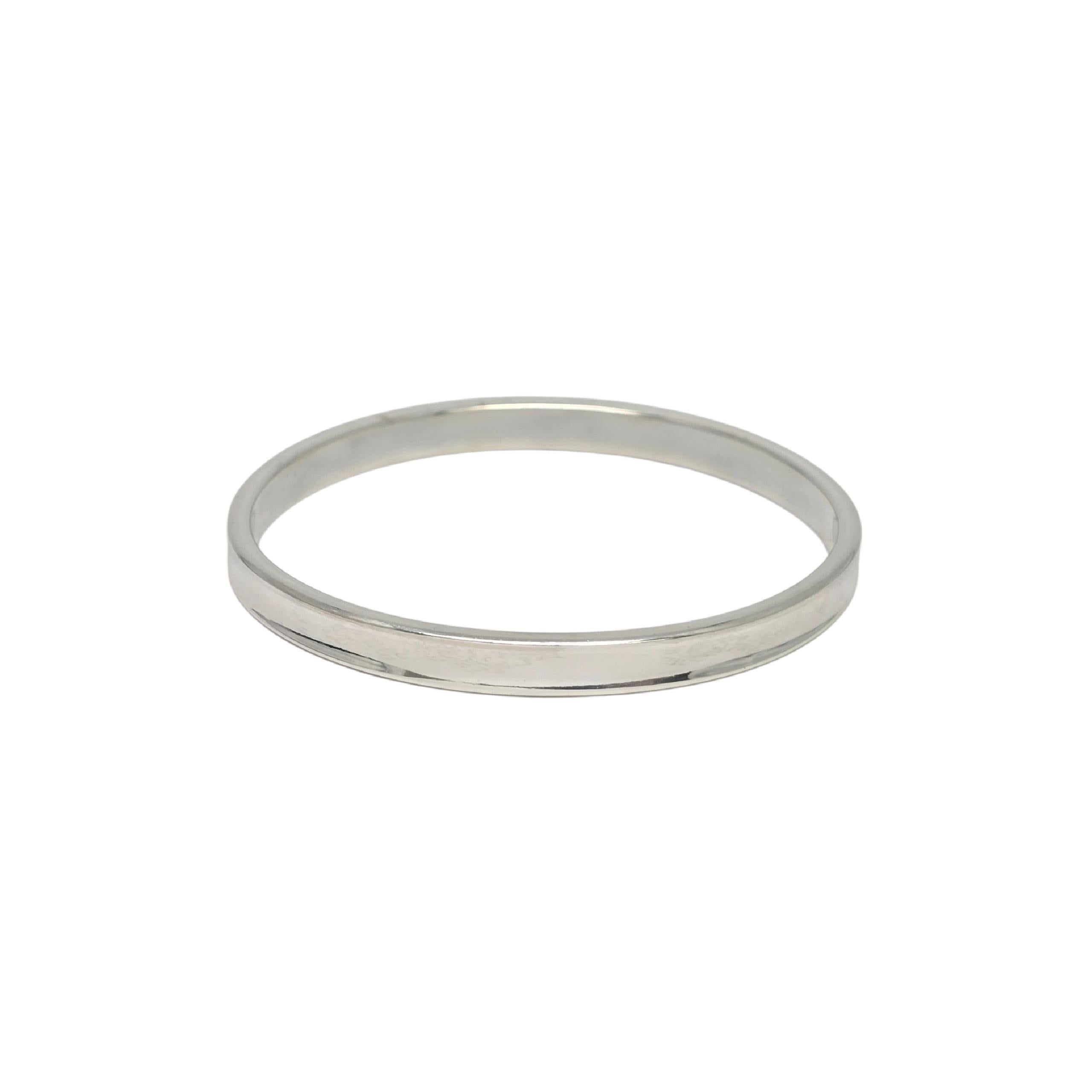 Tiffany & Co Plata de ley 1837 Brazalete #22546 en Bueno estado para la venta en Washington Depot, CT