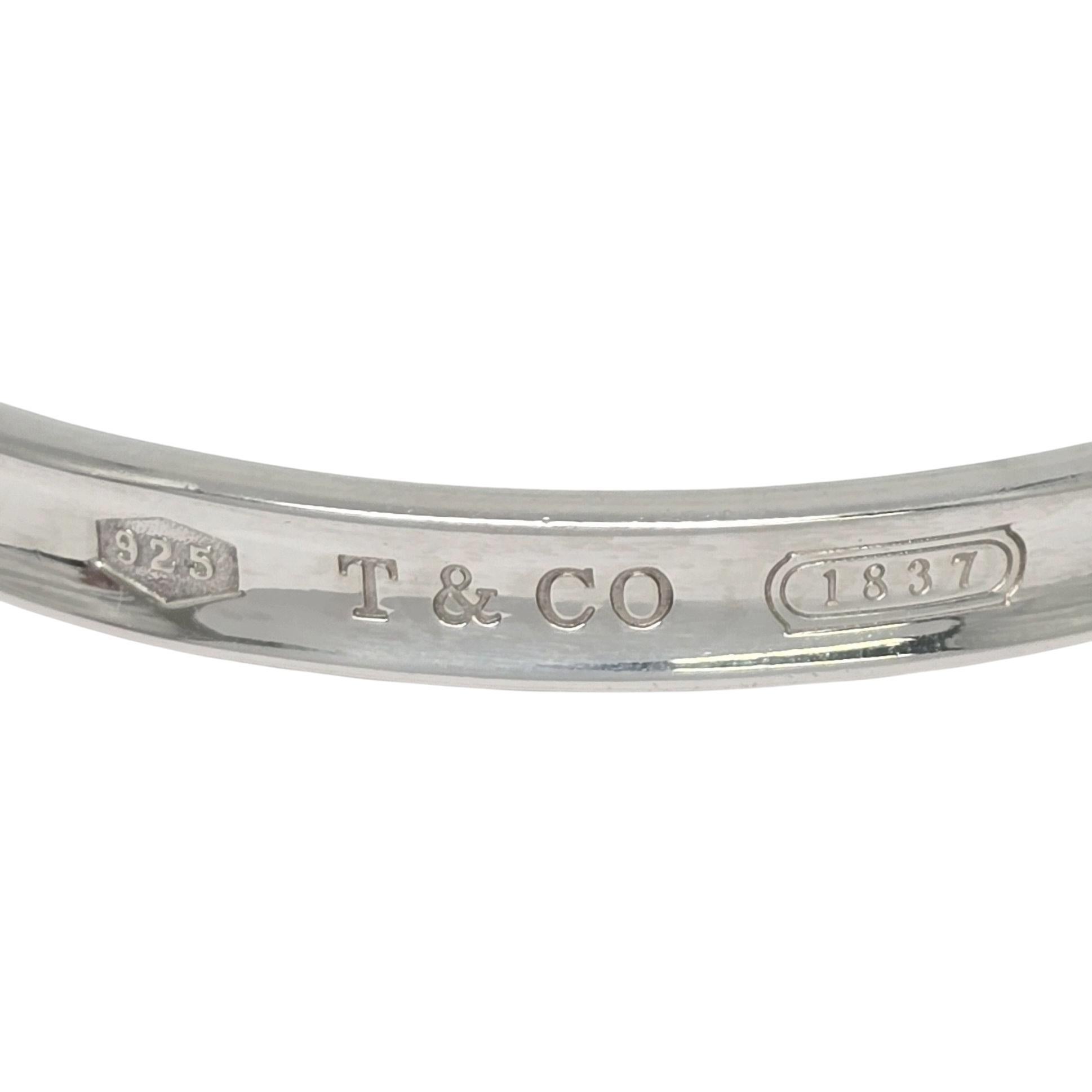 Tiffany & Co Plata de ley 1837 Brazalete #22546 en venta 2