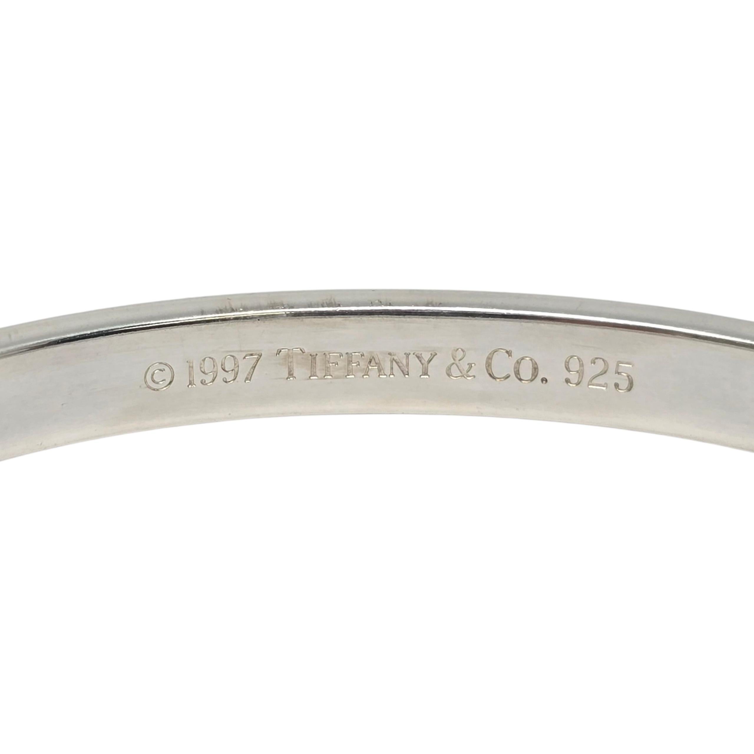 Tiffany & Co Plata de ley 1837 Brazalete #22546 en venta 3