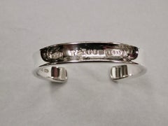 Tiffany & Co Sterling Silver "1837" Bangle, Dated 1997, New York