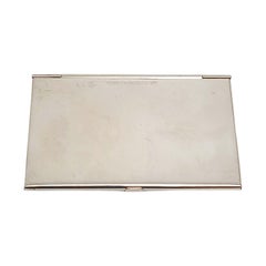 Tiffany & Co Sterling Silver 1837 Business Card Holder