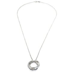 Tiffany & Co. Sterling Silver 1837 Circle Necklace