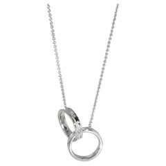 Tiffany & Co. Sterling Silver 1837 Circle Necklace