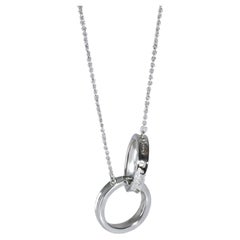 Tiffany & Co. Sterling Silver 1837 Circle Pendant