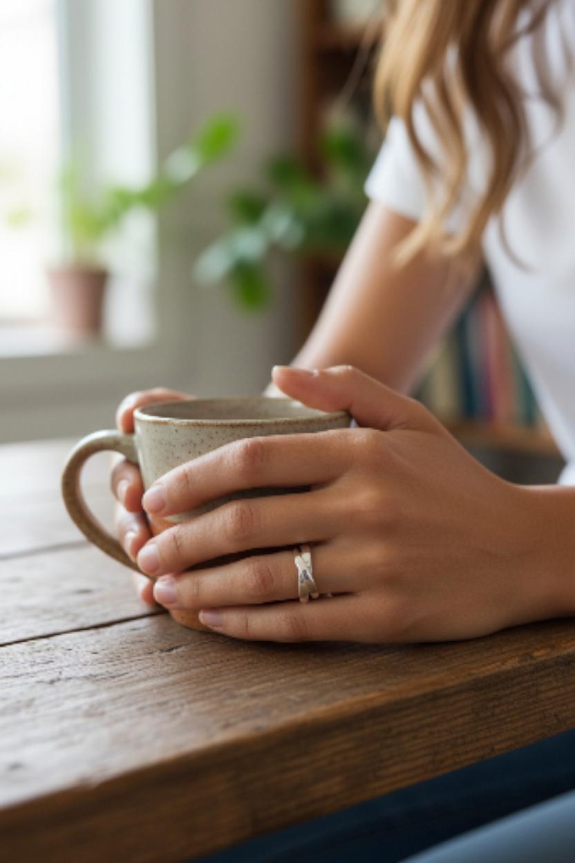 Tiffany & Co. Sterling Silber 1837 Double Interlocking Band Ring #24076 Damen im Angebot