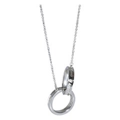 Tiffany & Co. Sterling Silver 1837 Interlocking Circle Pendant