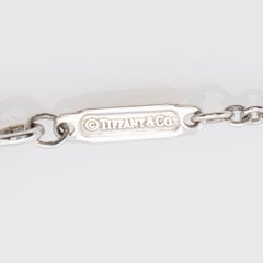 Tiffany & Co. Armband aus Sterlingsilber mit ineinander verschlungenen Kreisen, 1837