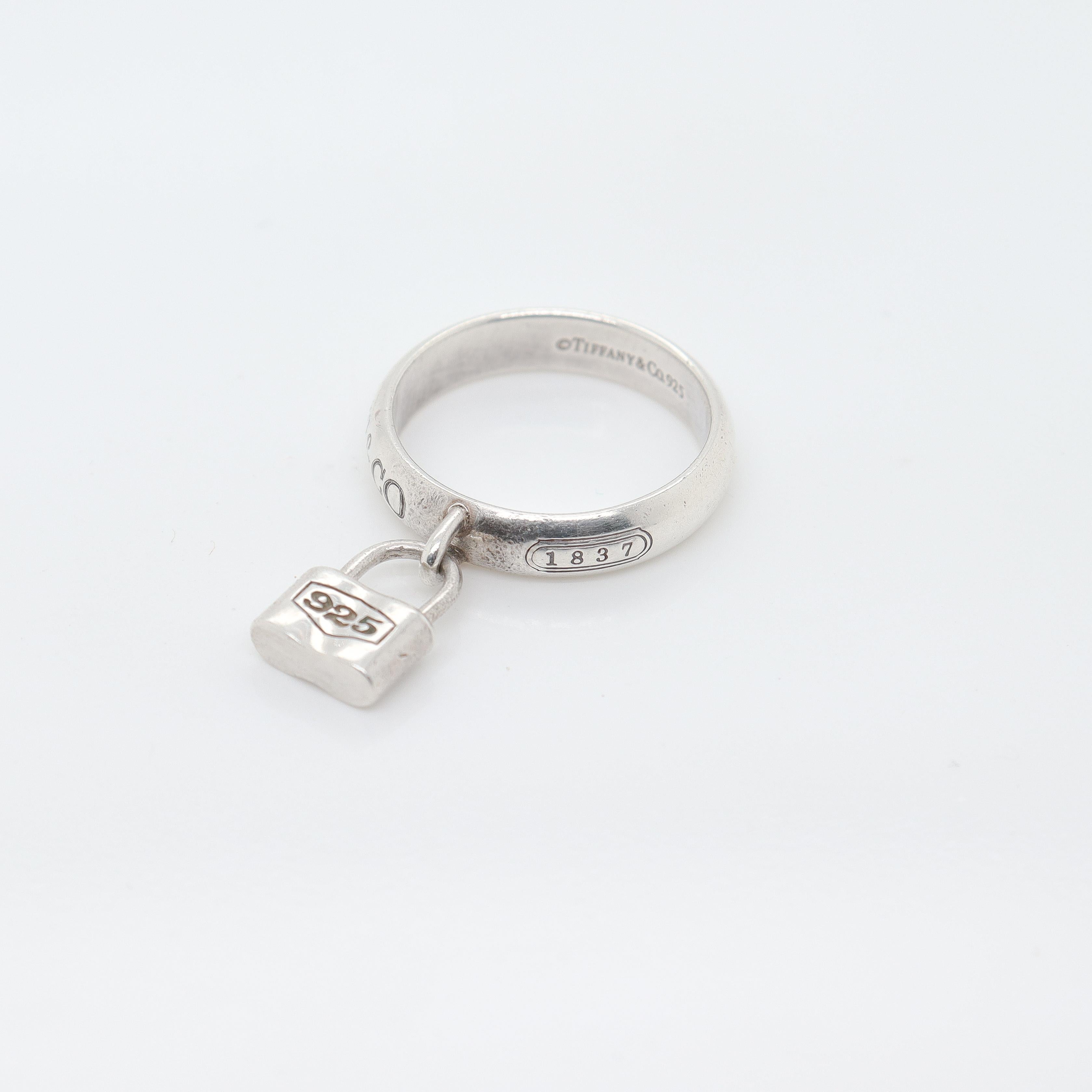 tiffany padlock ring
