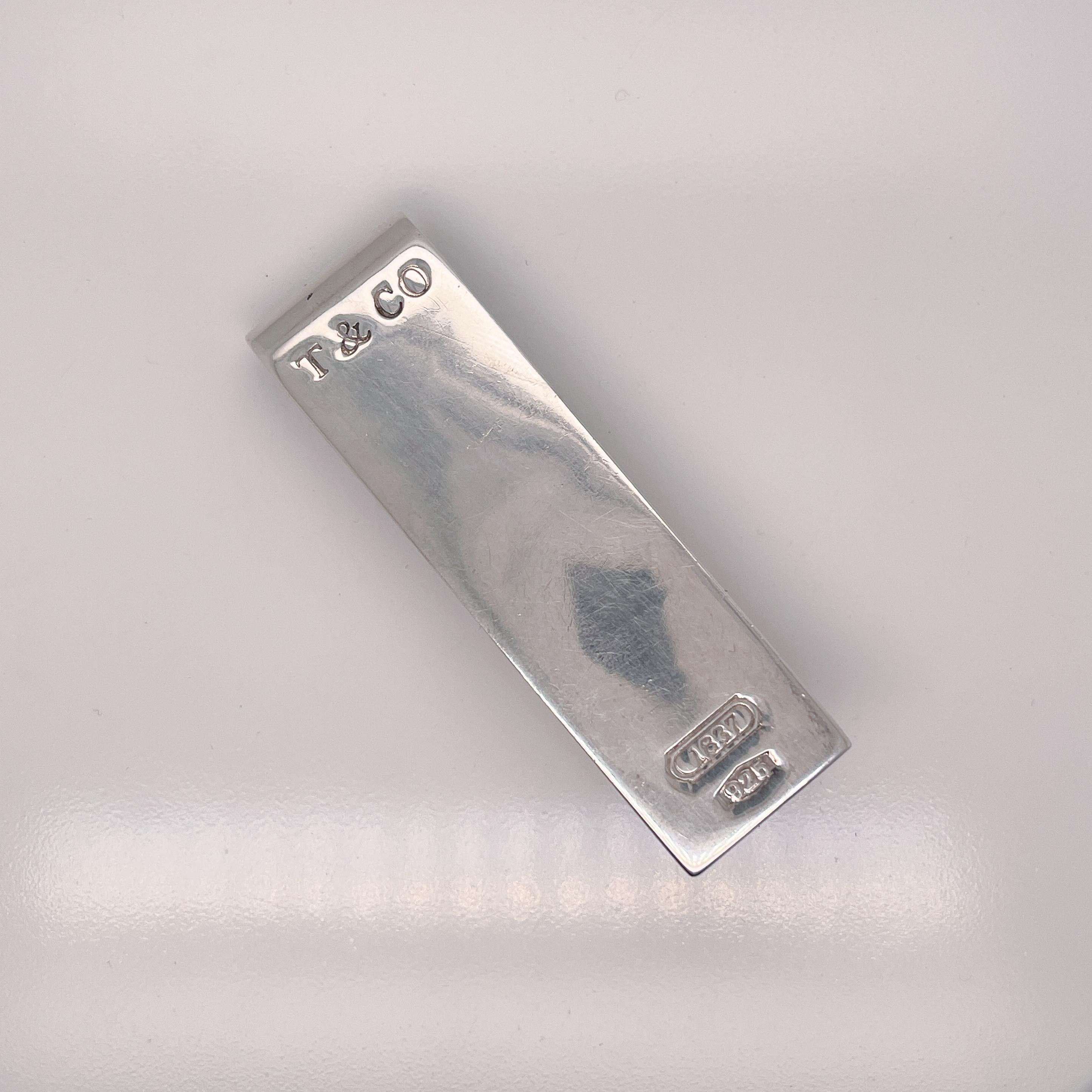 A fine sterling silver money clip.

By Tiffany & Co. 

Crafted with an original symbol from the Tiffany Shop, the Tiffany 1837 Makers Collection honors Tiffany’s legacy of expert craftsmanship through a modern lens.

Simply a great money clip from