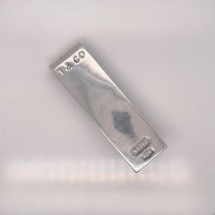 Tiffany & Co. Sterling Silver 1837 Maker's Money Clip