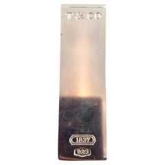 Tiffany & Co Sterling Silver 1837 Money Clip #19084