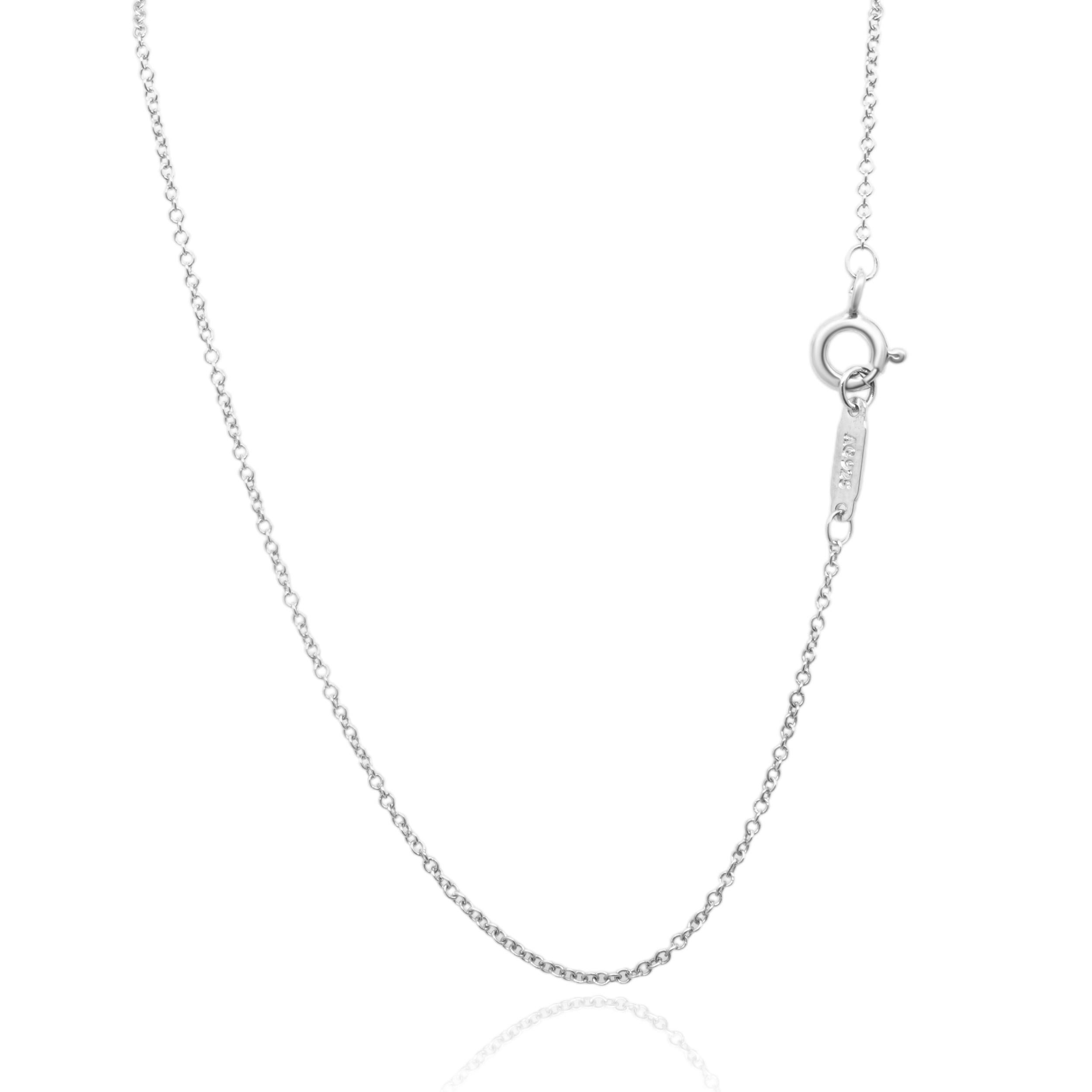 Designer: Tiffany & Co. 
Materiale: A. Silver
Lunghezza: 16