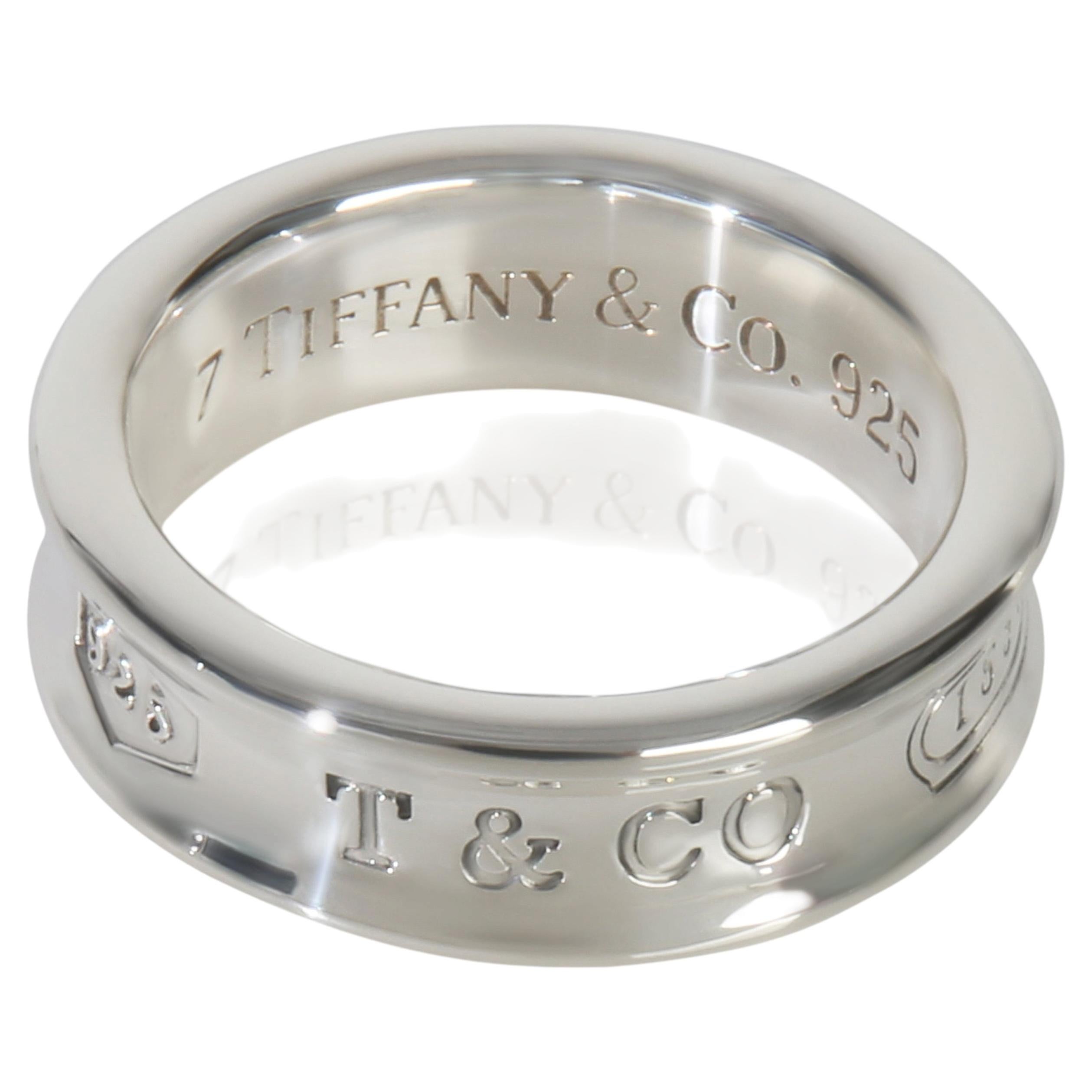 Tiffany & Co. Argenterie sterling  1837 Anneau en vente