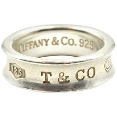 Tiffany & Co. Sterling Silver 1837 Ring