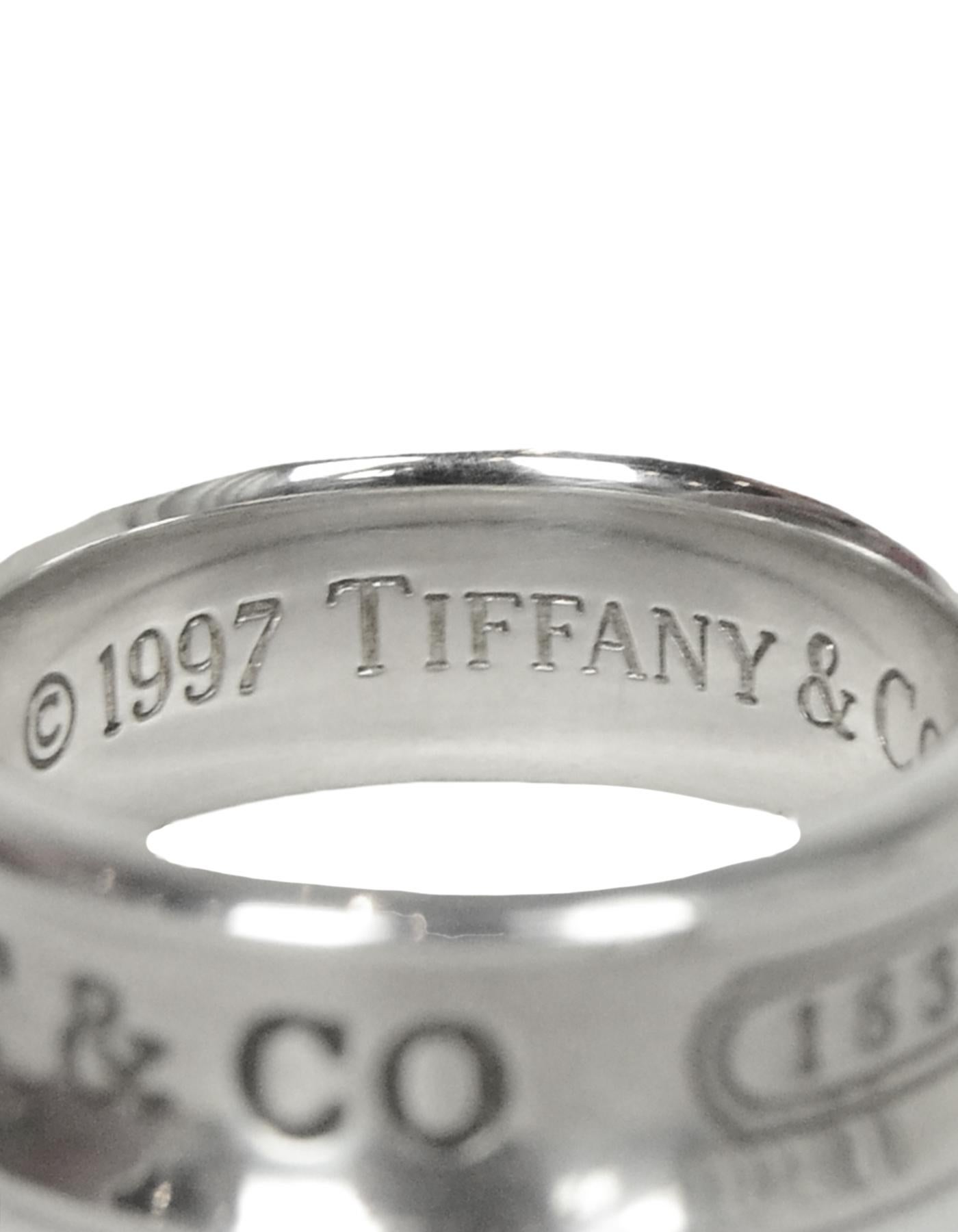 tiffany and co 925 ring 1837