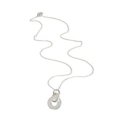 Tiffany & Co. Sterling Silver 1837 Triple Circle Drop Pendant