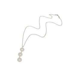 Tiffany & Co. Sterling Silver  1837 Triple Drop Pendant