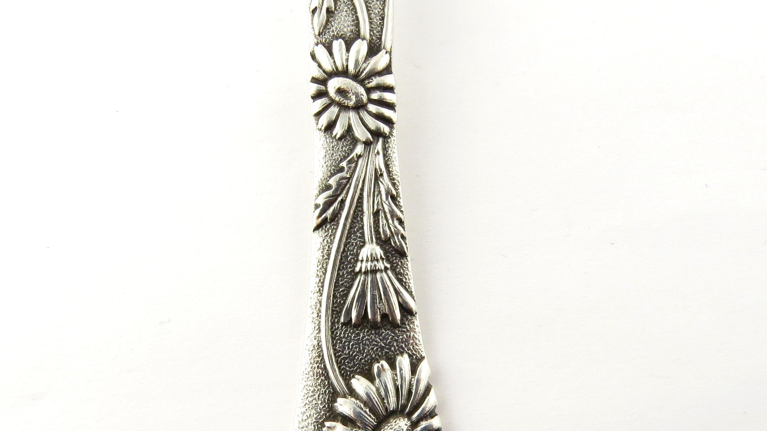 Late 19th Century Tiffany & Co. Sterling Silver 1872 Vine Pattern Tomato Server with Daisies