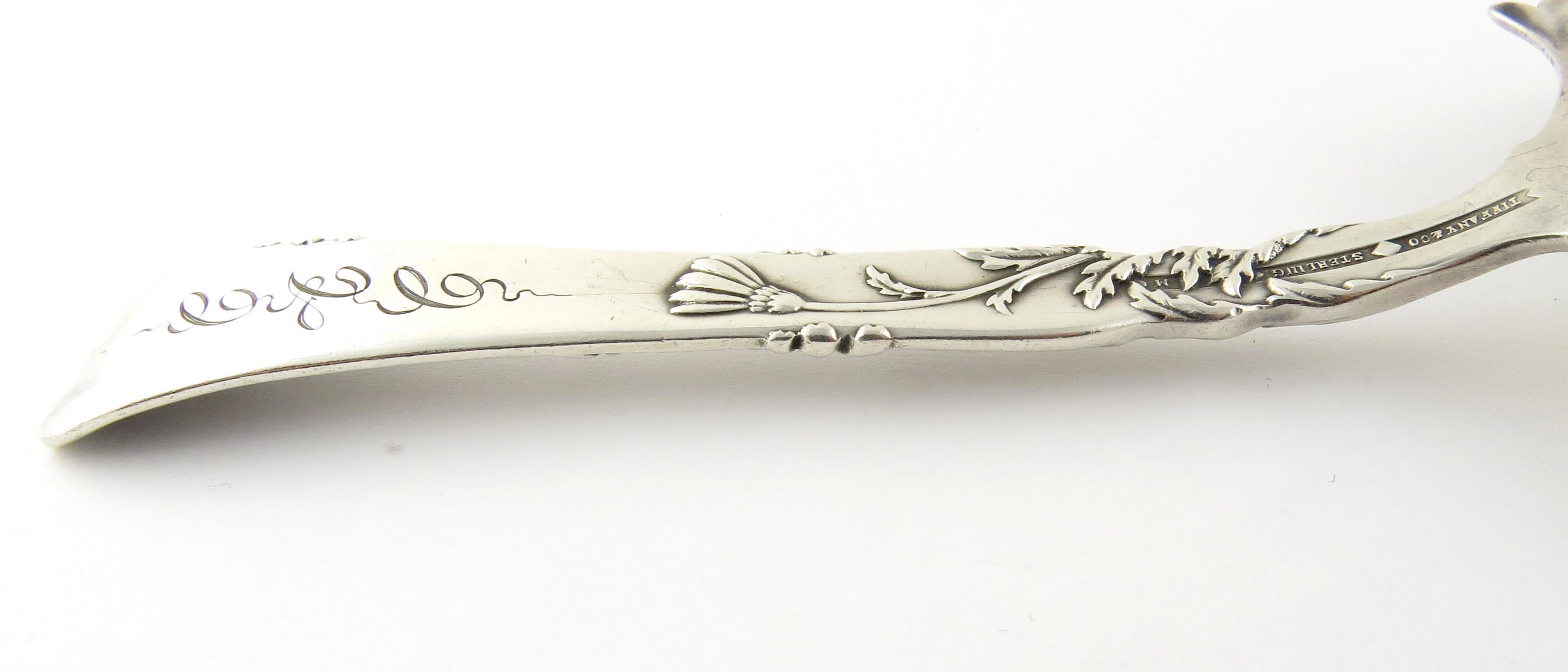 Tiffany & Co. Sterling Silver 1872 Vine Pattern Tomato Server with Daisies 2